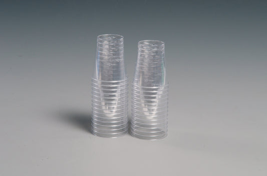 ESSENTIAL PLASTIC SHOT GLASSES 4CL PK30