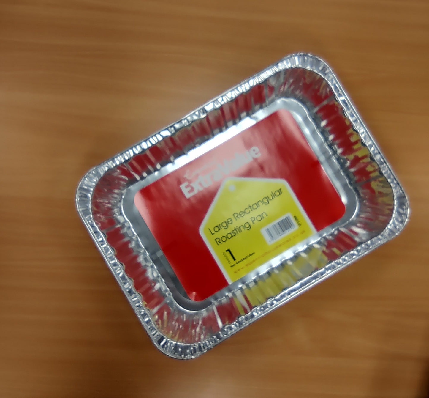 Extra Value LARGE FOIL RECTANGULAR PAN