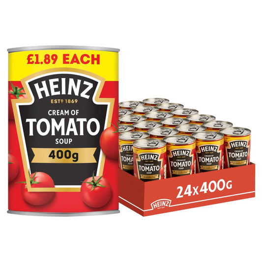 HEINZ 400G PMP £1.89 SOUP TOMATO