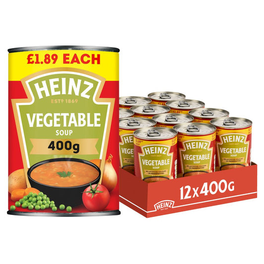 Soupe de légumes Heinz PMP 400g
