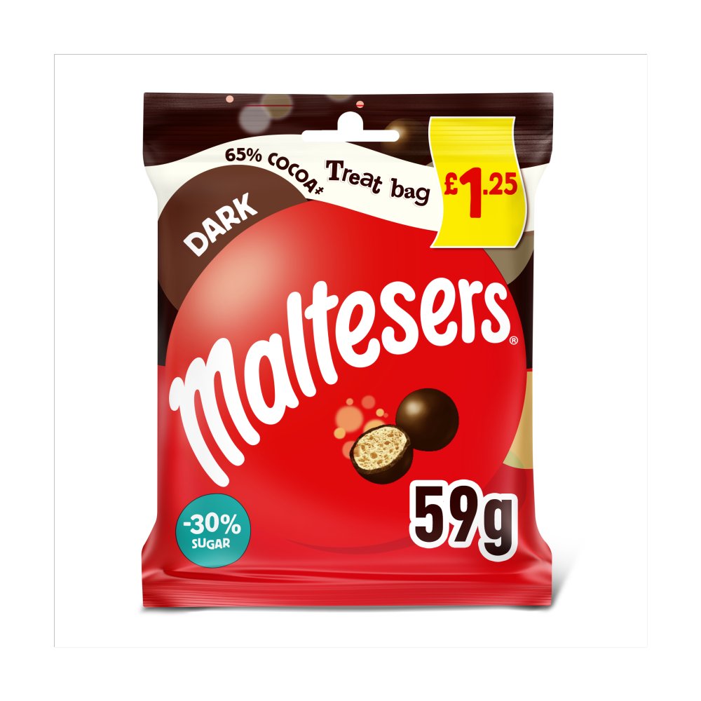 COCOA TREAT BAG DARK MALTESERS