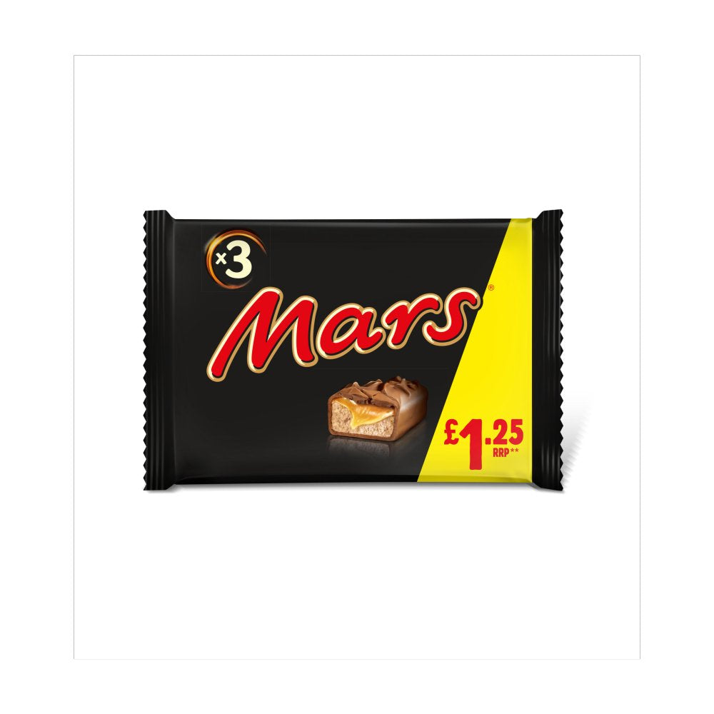 Mars Caramel, Nougat & Milk Chocolate Snack Bars Multipack £1.35 PMP 3x39.4g