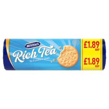 MCVITIE’S RICH TEA BISCUITS 300g