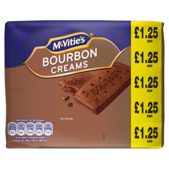 Biscuits fourrés goût Bourbon McVitie's 300g