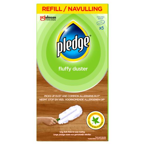 Pledge Fluffy Duster Refill 5's