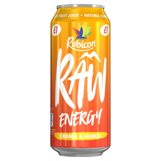 RUBICON RAW ORANGE & MANGO 500ML