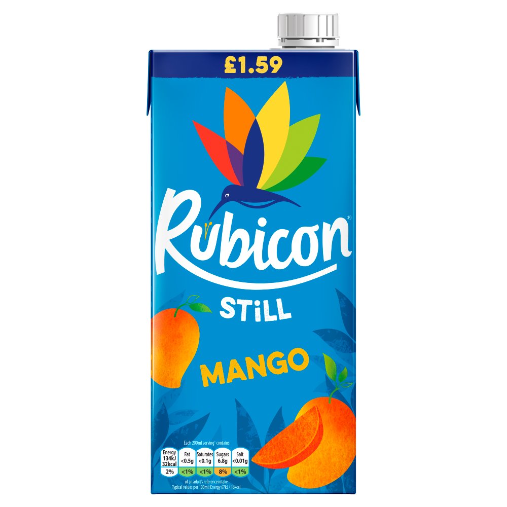 Boisson au jus de mangue Rubicon, 1 litre
