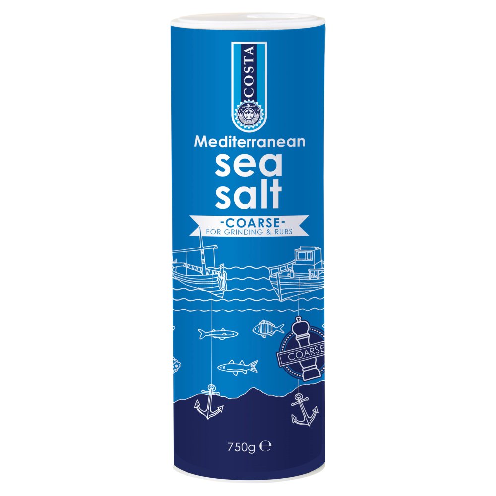 COSTA MEDITERRANEAN SEA SALT COARSE 750g