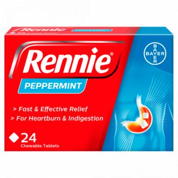 RENNIES PEPPERMINT  24s