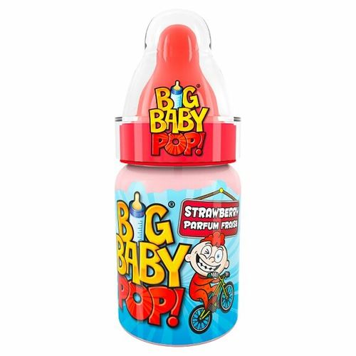Sucette Bazooka Big Baby Pop avec poudre à tremper 32g