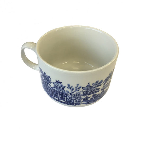 Churchill Blue Willow Jumbo Cup, 10cm