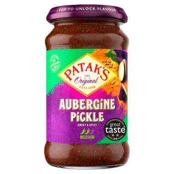 PATAKS AUBERGINES AU VINAIGRE DOUCES ET ÉPICÉES 312g