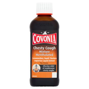 Covonia Relief for Chesty Coughs Mentholated Mixture 150ml