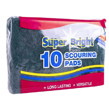 SUPER BRIGHT SCOURING PADS COL 10S