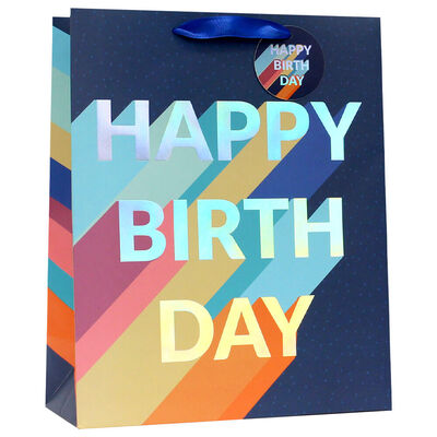 Gift Bag - Happy Birthday - Large Assorted