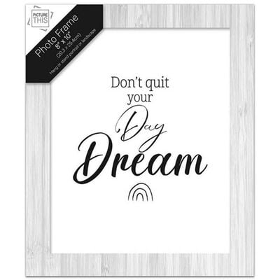 Grey wash Photo Frame Dream 8'x10