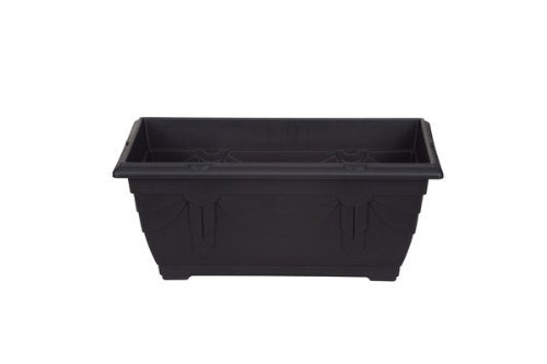 40CM VENETIAN WINDOW BOX BLACK