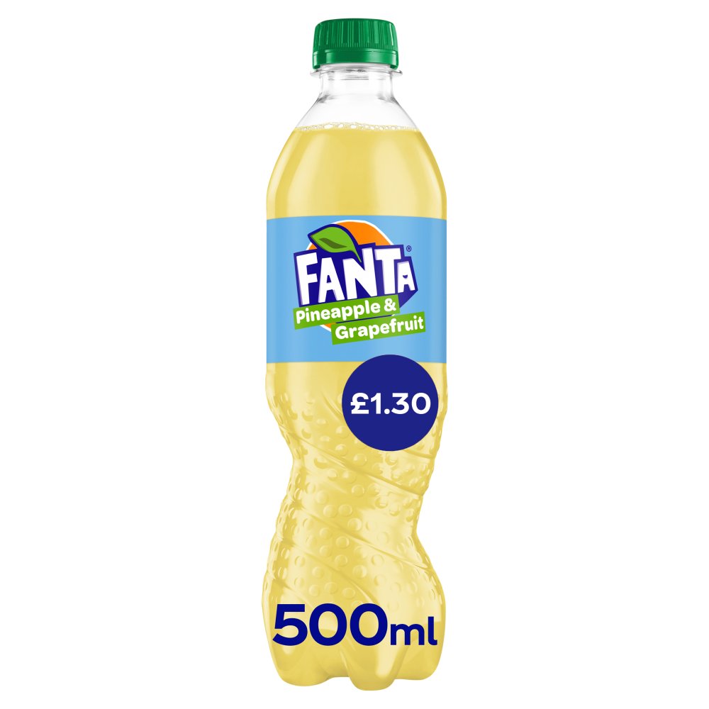 Fanta Pineapple & Grapefruit 500ml bottle