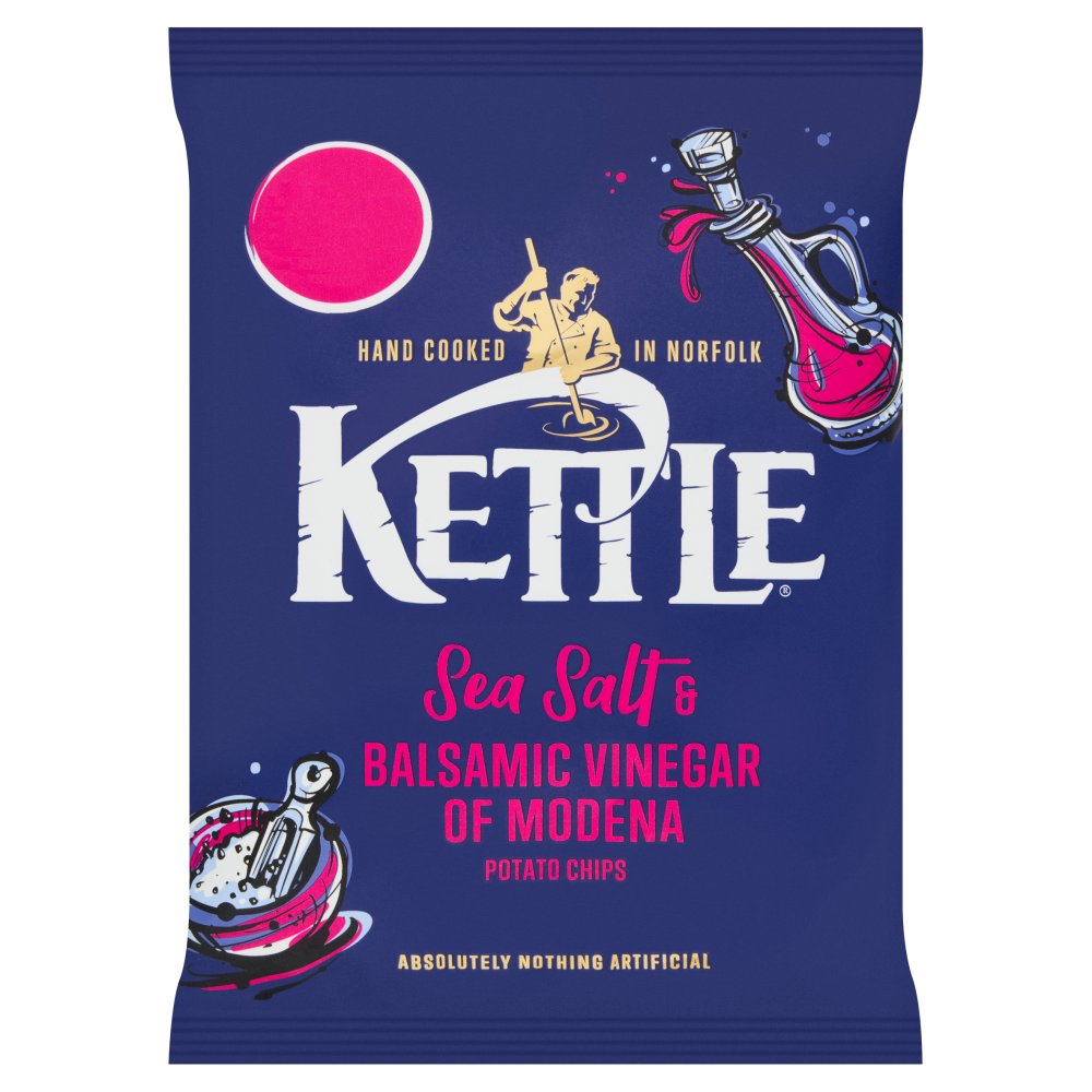 Kettle Sea Salt & Balsamic vinegar Potatoe Chips 80g