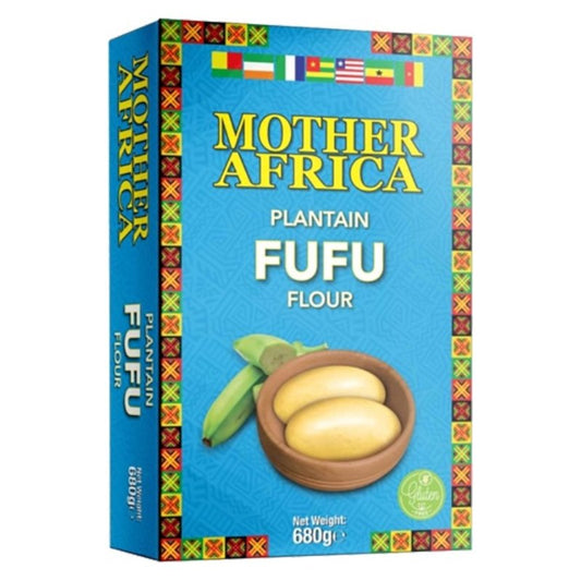 MOTHER AFRICA PLANTAIN FUFU FLOUR 680g