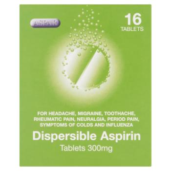 Dispersible Aspirin Tablets 300mg