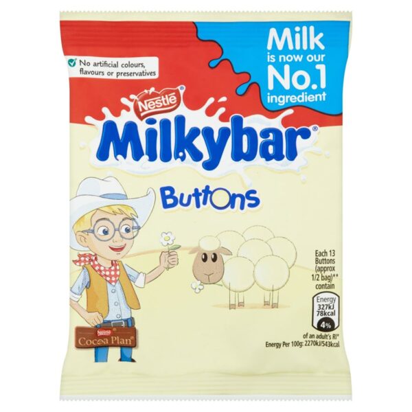 NESTLE STD MILKYBAR BUTTONS BAG 30G