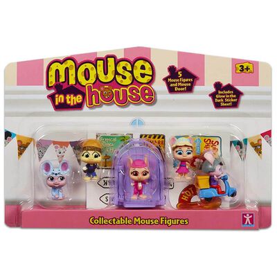 Souris dans la Maison 5 Figurines à Collectionner