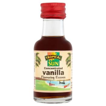 TROPICAL SUN CONCENTRATED VANILLA FLAVOURING ESSENCE 28ml