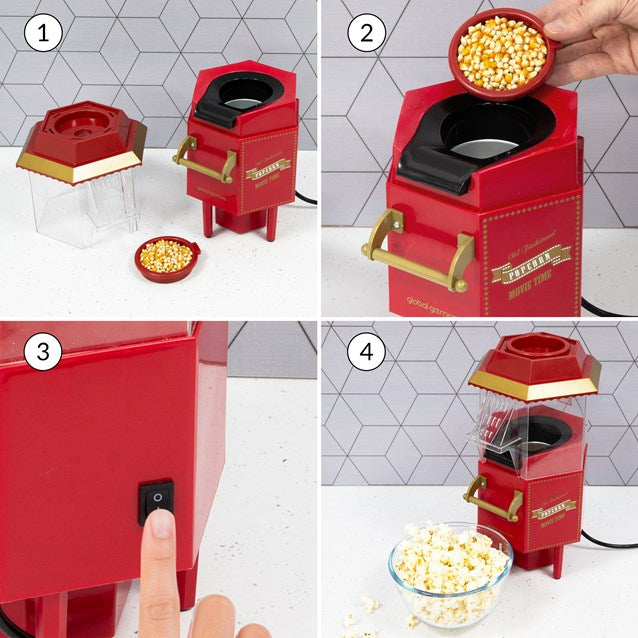Machine à pop-corn foraine