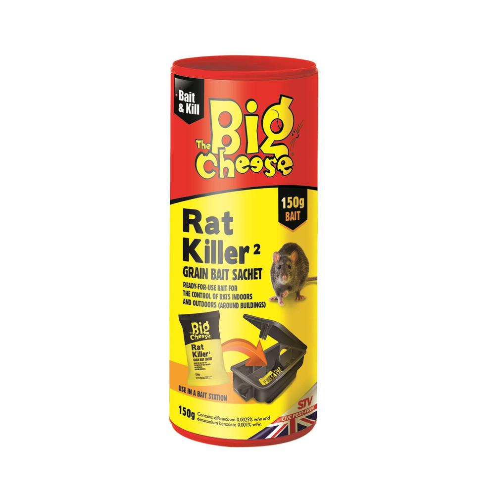 BIG Cheese - Sachet d'appât grain raticide 150g