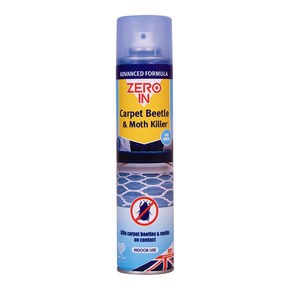 ZERO CARPET BEETLE KILLER 300ML AEROSOL