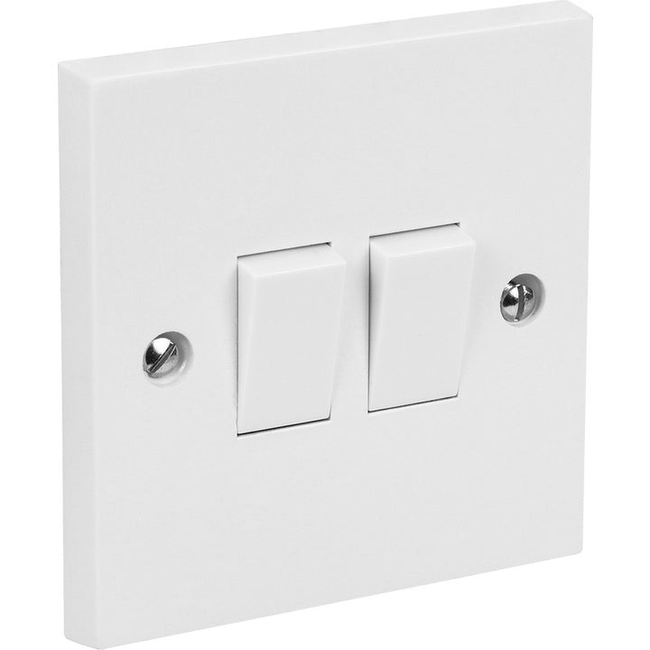 2 GANG 2 WAY LIGHT SWITCH