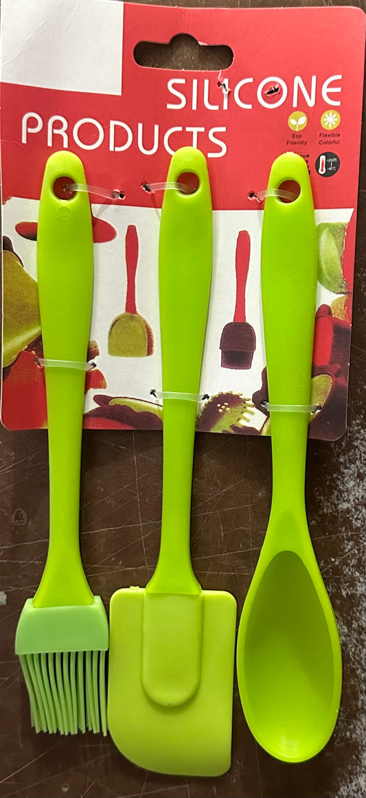 Tristar Cuillère en silicone 3 pièces