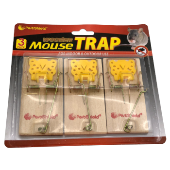 PESTSHIELD 3 WOODEN MOUSE TRAP
