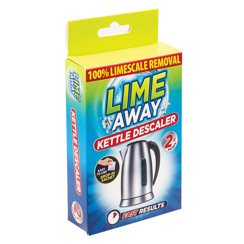 Duzzit Lime Away Kettle Descaler Clean and Shiny Dirt Grime Limescale Remover