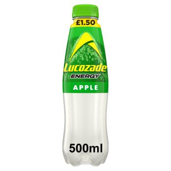 Lucozade Energy Drink Apple 500ml