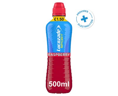 Lucozade Sport Raspberry 500ml bottle