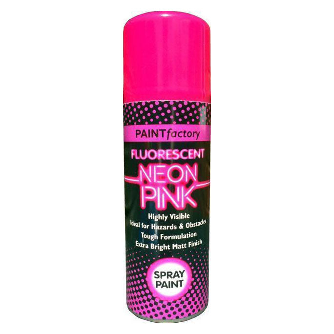 Paint Factory Spray Paint Fluorescent Neon Pink 200ml