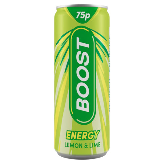 Boost Energy Lemon & Lime 250ml