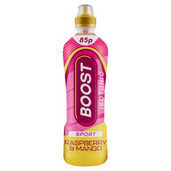 BOOST ISOTONIC SPORT RASPBERRY & MANGO 500ml