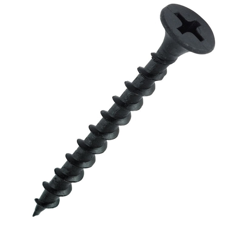 Get Strong Hold with 2724 -Drywall Screws Black 4.2 x 75 pack of 10