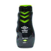 GEL DOUCHE UMBRO ACTION GREEN 400ML