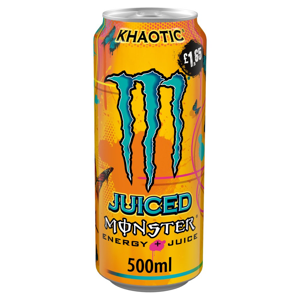 MONSTER JUICED ENERGY 500l