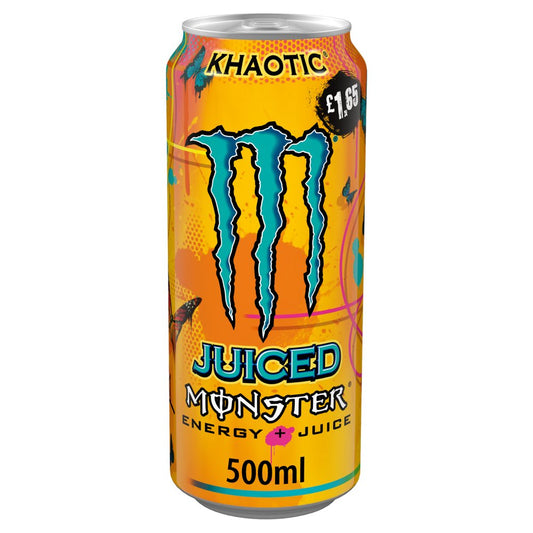 MONSTER JUICED ENERGY 500l