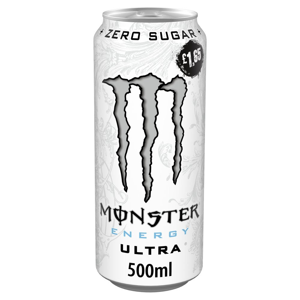 Monster Energy Drink Ultra Zero Sugar 500ml PM £1.65