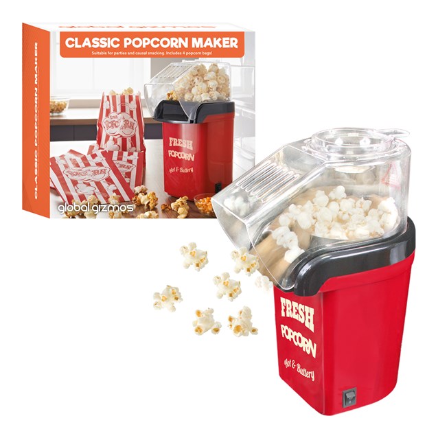 Machine à Popcorn de Fête - Comprend 4 sacs à popcorn !