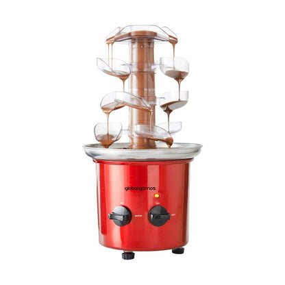 Fontaine de chocolat en cascade