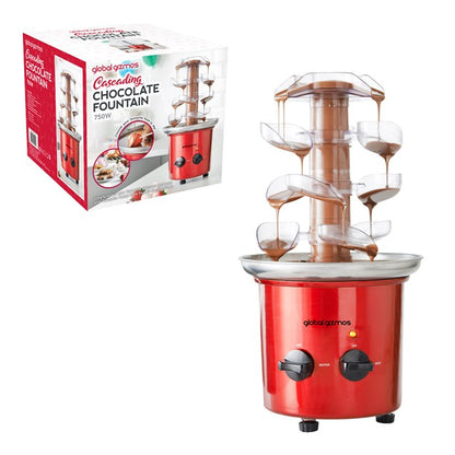 Fontaine de chocolat en cascade