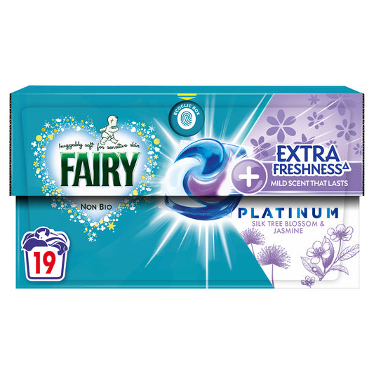 FAIRY CAPSULES NON BIO FLEUR DE L'ARBRE À SOIE ET JASMIN 19 lavages