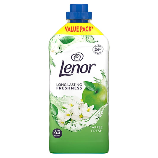 ASSOUPLISSANT TEXTILE LENOR POMME FRAÎCHEUR 43 LAVAGES
